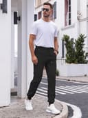 Thumbnail 2 de Lantch Jogginghose Herren Gefütterte Fleecehose - Thermo Sweatpants ⌚