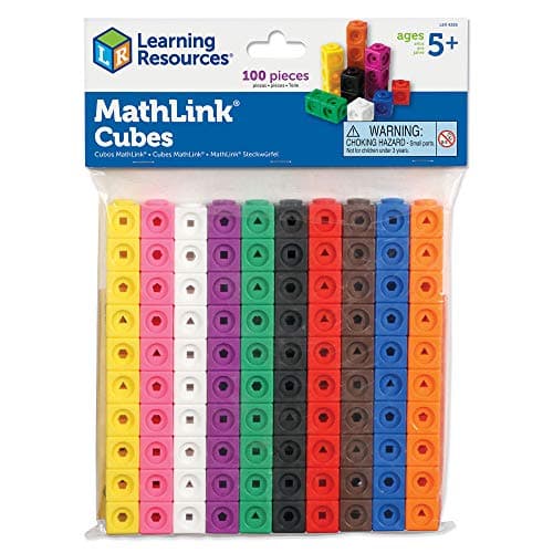 Learning Resources MathLink Steckwürfel 100-teiliges Set ⌚