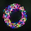 Thumbnail 5 de LED Blumenkranz Stirnband 12er Set - Garland Leucht Kopfschmuck ⌚