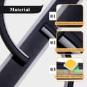 Thumbnail 4 de LED Deckenleuchte 35W dimmbar 40 cm schwarz 💡