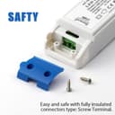 Thumbnail 3 de LED Transformator 1–30W 12V 5A Netzteil für MR16/G4/GU5.3 💡