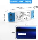 Thumbnail 6 de LED Transformator 1–30W 12V 5A Netzteil für MR16/G4/GU5.3 💡