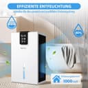 Thumbnail 2 de Ultra leiser elektrischer Luftentfeuchter 2700 ml 📷