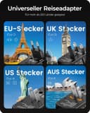 Thumbnail 1 de LENCENT Reiseadapter weltweit mit 2 USB‑A und 2 USB‑C 🔌