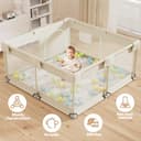 Thumbnail 4 de Lertantri Laufstall 120×120 mit Matratze 🧸