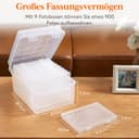 Thumbnail 2 de Lifewit Foto-Aufbewahrungsbox 13×18 cm mit 9 Haltern 📷