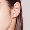 Thumbnail 3 de Limerencia Titan Ohrstecker Reinem weißer Süßwasser Perlimplantat G23 ⌚