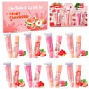 Thumbnail principal de Lippenpflege-Set 8x Balsam + 8x Lipgloss ⌚