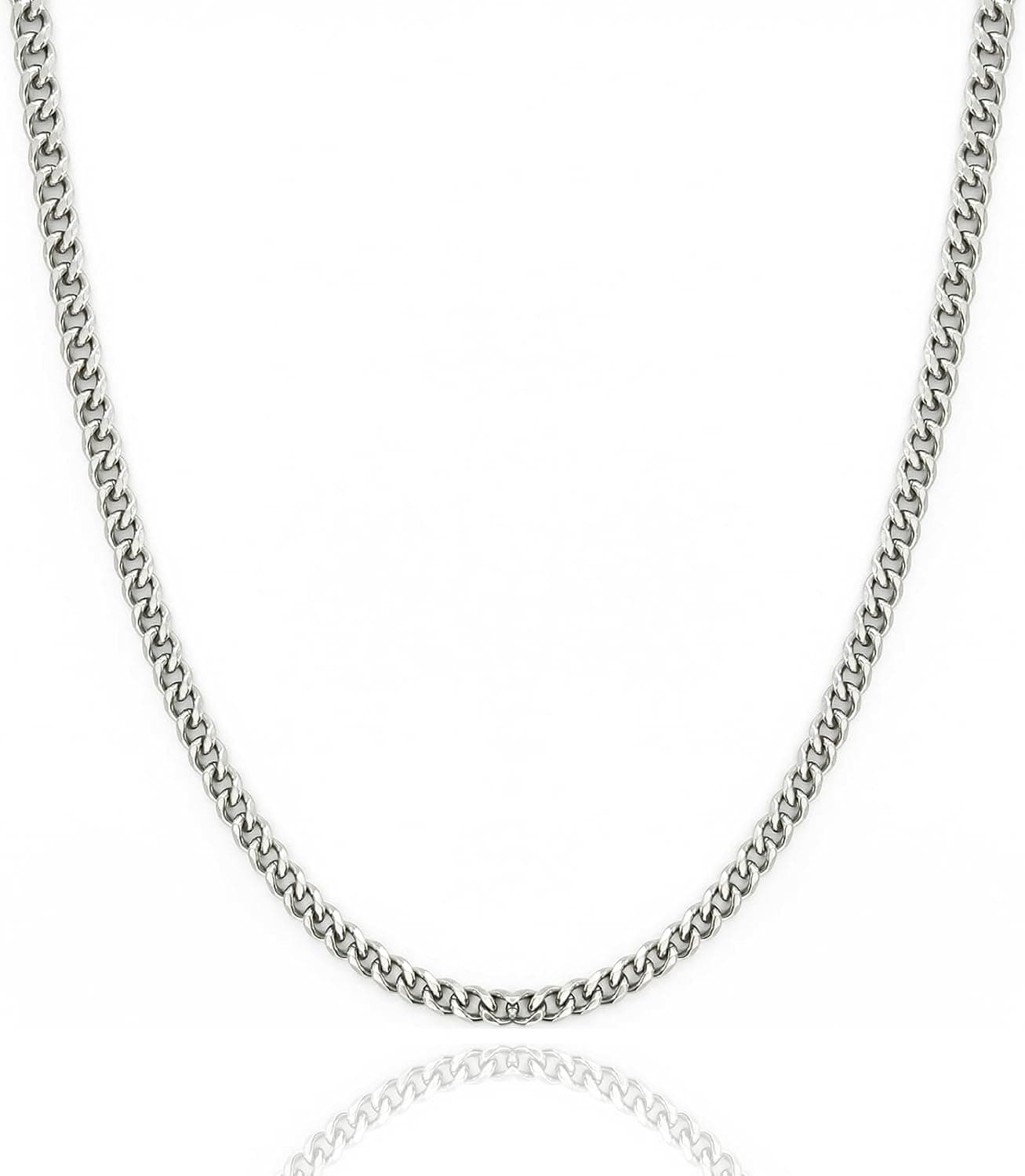 LOCCY Panzerkette Edelstahl 6 mm Länge 50 cm ⌚