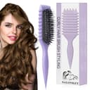 Thumbnail principal de Lockenbürste für definierte Locken – Antistatische Stylingbürste für nasses & trockenes Haar ⌚