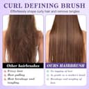 Thumbnail 2 de Lockenbürste für definierte Locken – Antistatische Stylingbürste für nasses & trockenes Haar ⌚