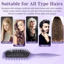 Thumbnail 6 de Lockenbürste für definierte Locken – Antistatische Stylingbürste für nasses & trockenes Haar ⌚