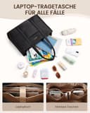 Thumbnail 2 de LOVEVOOK Laptoptasche 15,6 Zoll Shopper für Damen 👜