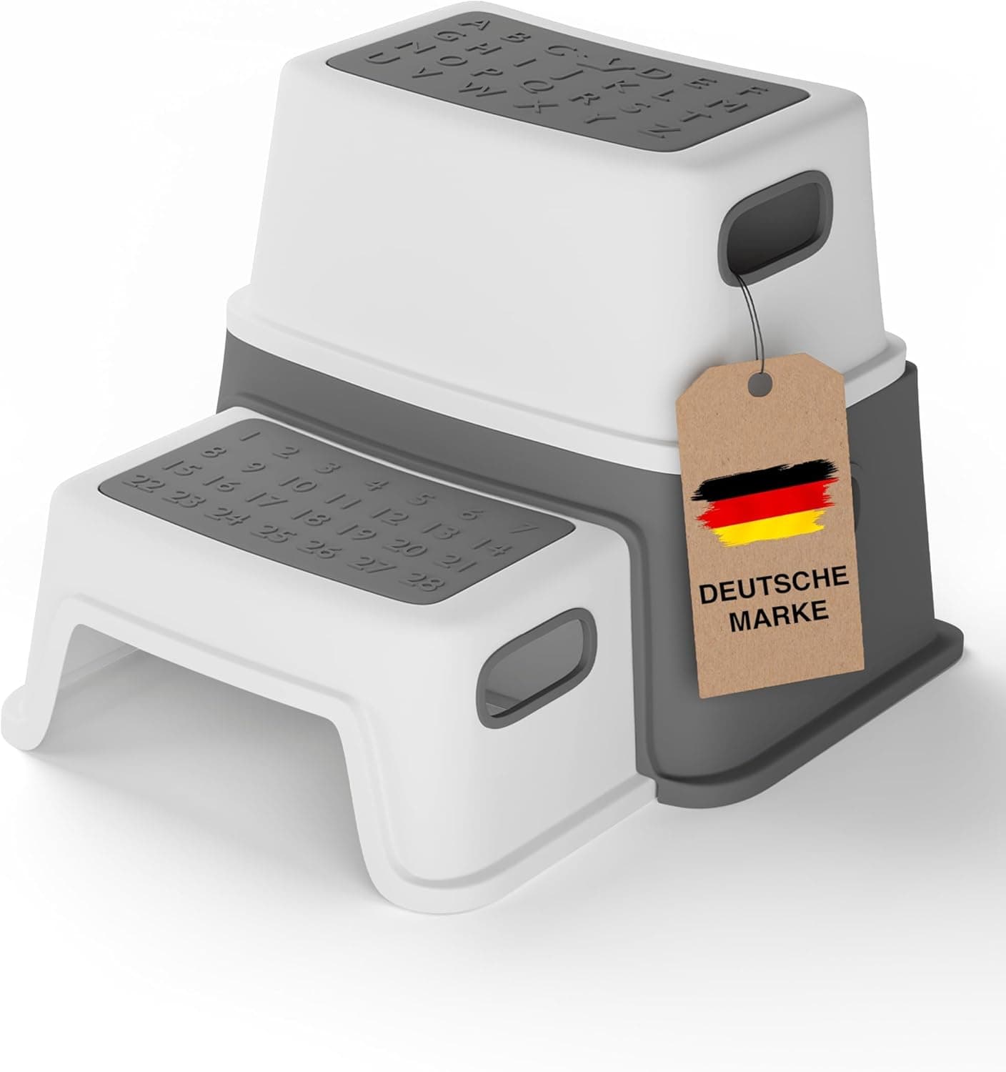 LUNORA StufenHeld Das Original Tritthocker 2 Stufen 🪑