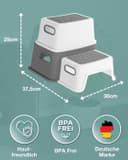 Thumbnail 1 de LUNORA StufenHeld Das Original Tritthocker 2 Stufen 🪑