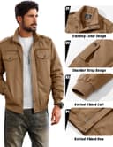 Thumbnail 6 de MAGCOMSEN Winterjacke Herren Warmfleecejacke ⛑️