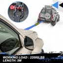 Thumbnail 2 de MAIKEHIGH Abschleppseil 5 m 10 Tonnen Abschleppseil 🚗