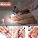 Thumbnail 5 de Maniküre-Pediküre Set Nagelfräser kabellos 6 Aufsätze 10 Geschwindigkeiten ⌚