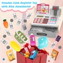 Thumbnail 3 de maysida Holz-Registrierkasse Spielzeug für 3–5 Jahre 🧾