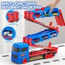 Thumbnail 3 de maysida Transport Truck Spielzeugautos für Jungen, 165 cm Rennbahn ⌚