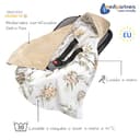 Thumbnail 1 de Medi Partners Einschlagdecke 85×85 cm Babydecke 🧸