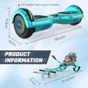 Thumbnail 6 de MEGA MOTION 6,5 Zoll Hoverboard mit Sitz 🛴