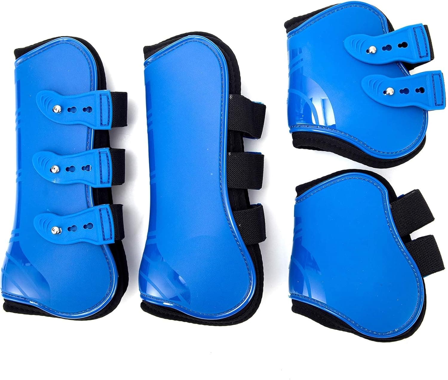 Merauno Gamaschen Pferde 4er Set, Neopren Schutz 🐴