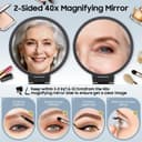 Thumbnail 1 de MIYADIVA 40X Vergrößerungsspiegel für Schminken 🪞
