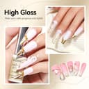 Thumbnail 1 de MIZHSE Gold Metallic Gel 7 ml Nagellack 💅