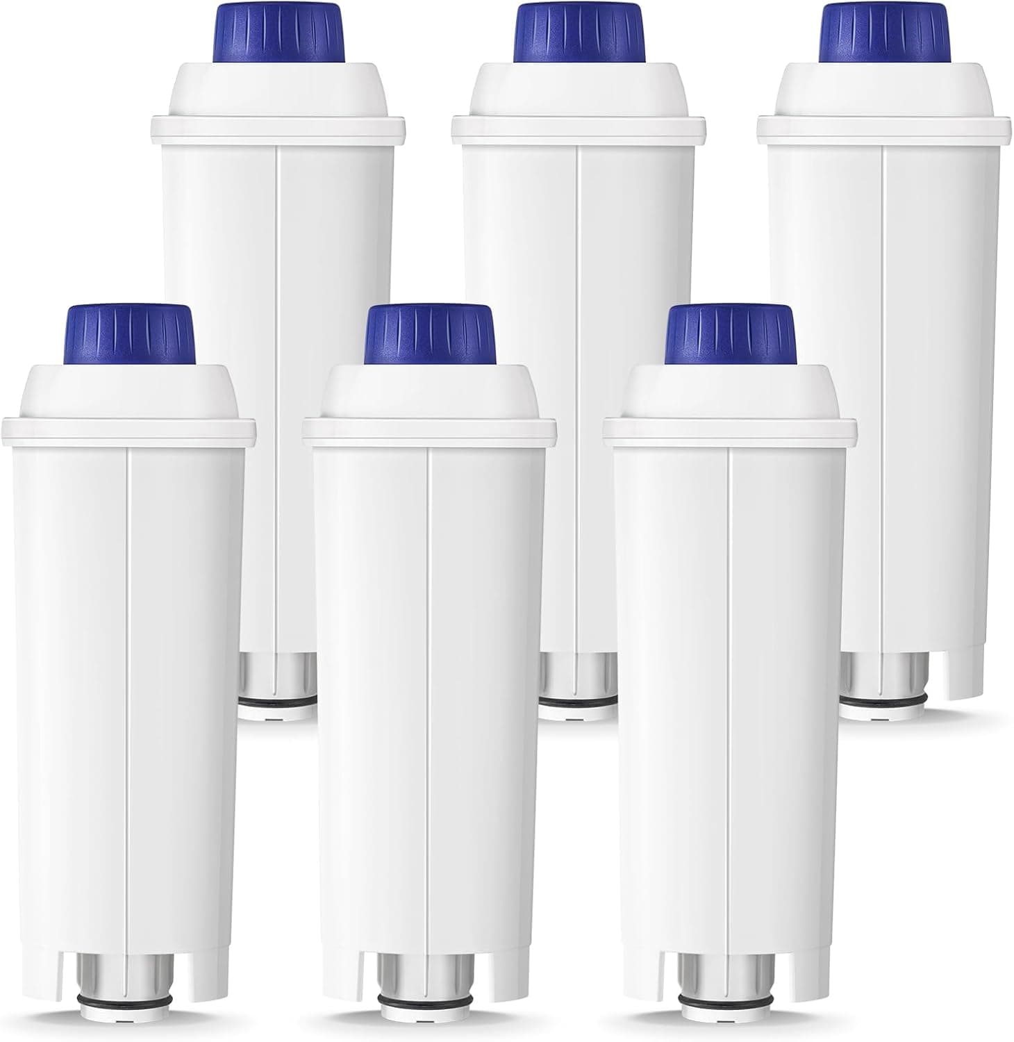 Molifal Wasserfilter für Delonghi Kaffeevollautomaten 6-Stück ⌚