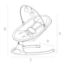 Thumbnail 8 de MoMi KENANI ONYX Babywippe bis 9 kg 🧸