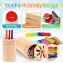 Thumbnail 2 de Montessori Holzspielzeug Sortierspiel für 1–2 Jahre 🧸