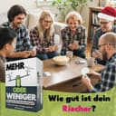 Thumbnail 2 de More or Less Kartenspiel — Familienspiel für 2+ Spieler 🎲