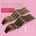 Thumbnail 1 de Moresoo Tape-in Extensions Echthaar 55 cm, 20 Stk. 💇♀️