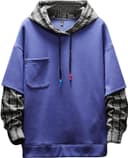 Thumbnail 2 de Moshtashio Kapuzenpullover für Herren Patchwork Hoodie mit Kapuze ⌚