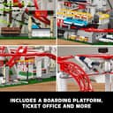 Thumbnail 2 de Mould King 11014 Großes Achterbahn-Modell 3646 Teile 🎢