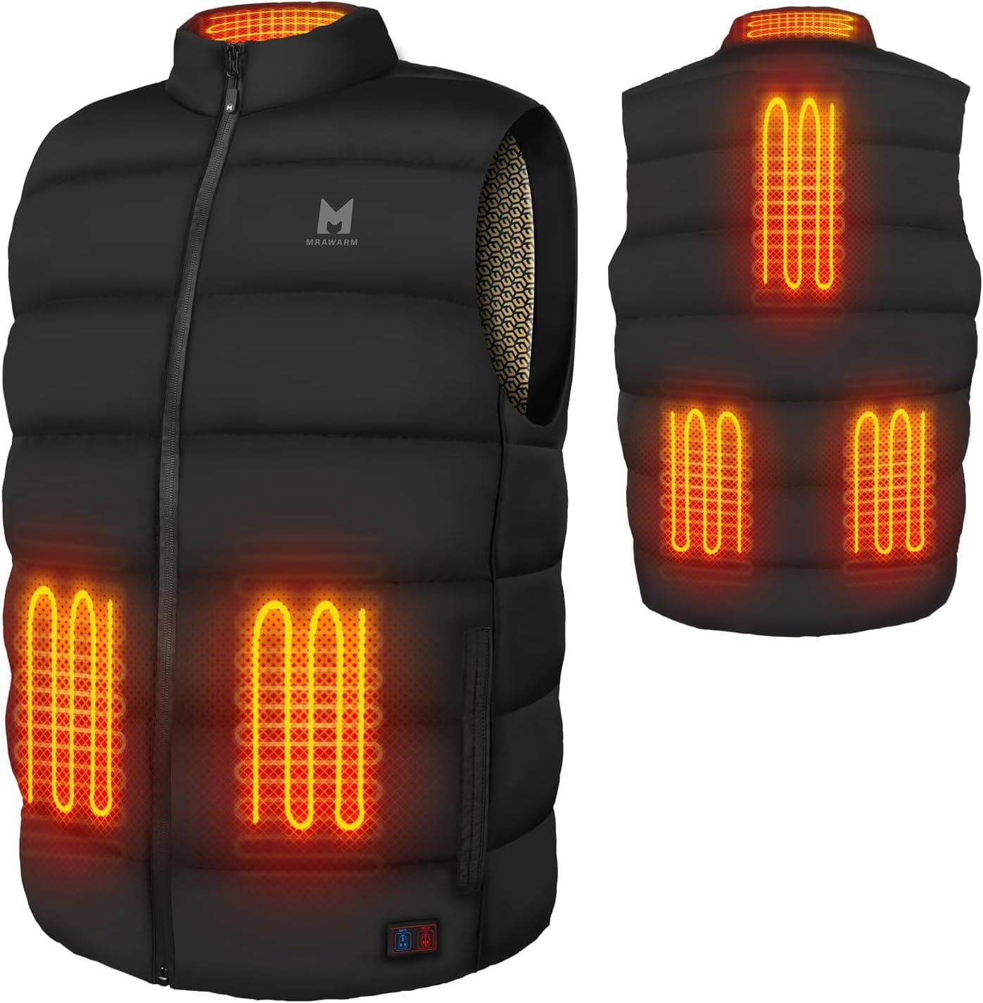 MRAWARM Heizweste 6 Zonen, 3 Stufen ⌚