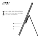 Thumbnail 7 de MSI PRO MP161 E2U 15,6" Full‑HD Monitor ⌚