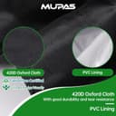 Thumbnail 4 de MUPAS Abdeckung Gartenmöbel 185×90×74 cm 🪑