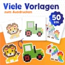 Thumbnail 4 de MUTKIND 2500x Bügelperlen Groß 10mm – XL Set 📷