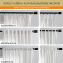 Thumbnail 5 de MYSKY HOME Kurzvorhang 160 × 140 cm, 2er-Set 🪟