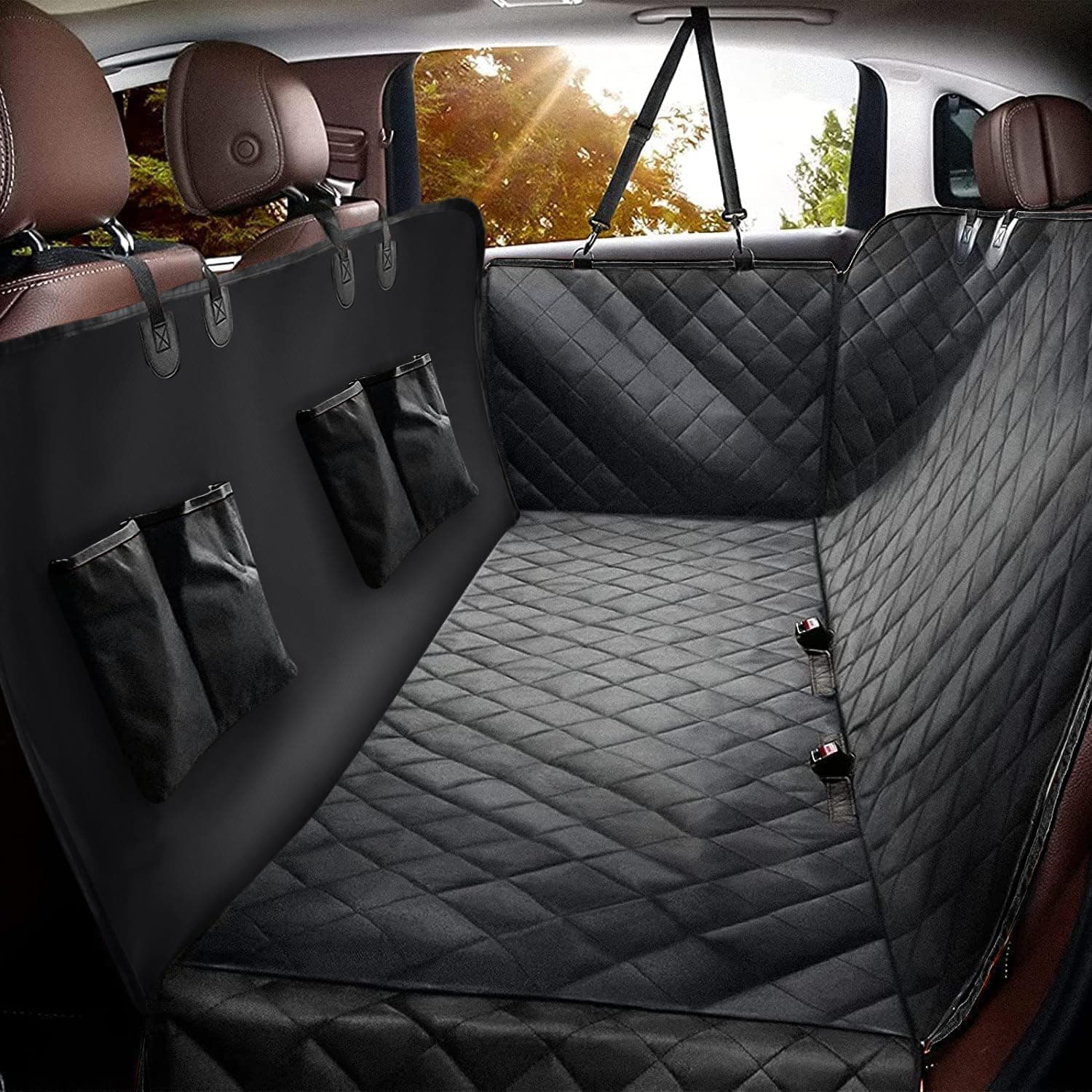 MZROT Hundedecke Auto Rückbank 145×137 cm 🚗