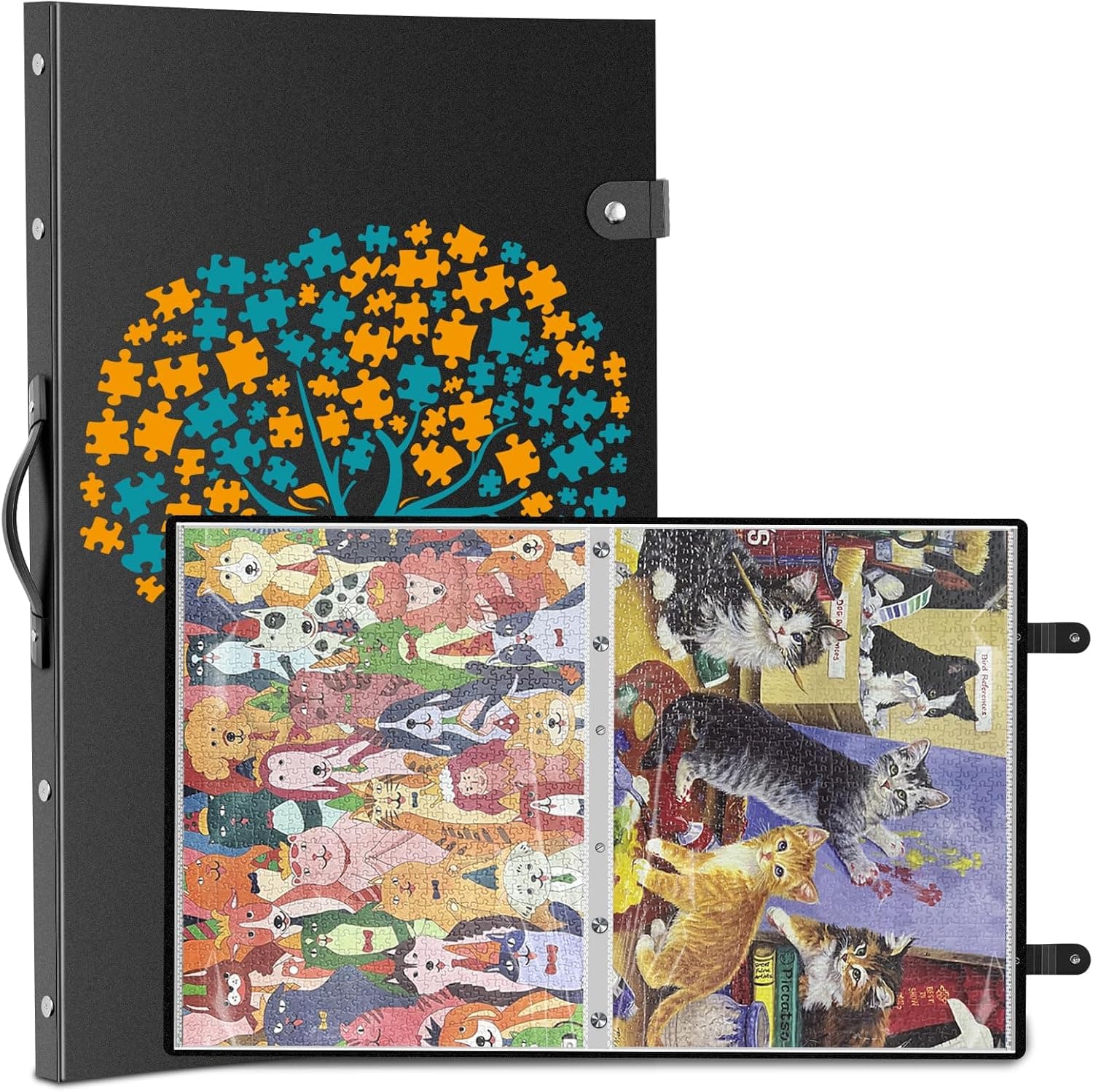 Nariolar Puzzle-Aufbewahrungsordner 24 Taschen 🎲