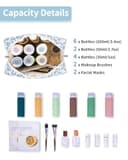 Thumbnail 2 de Narwey Kulturbeutel Reise-Kosmetiktasche S blaublüte ⌚