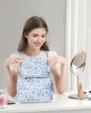 Thumbnail 6 de Narwey Kulturbeutel Reise-Kosmetiktasche S blaublüte ⌚