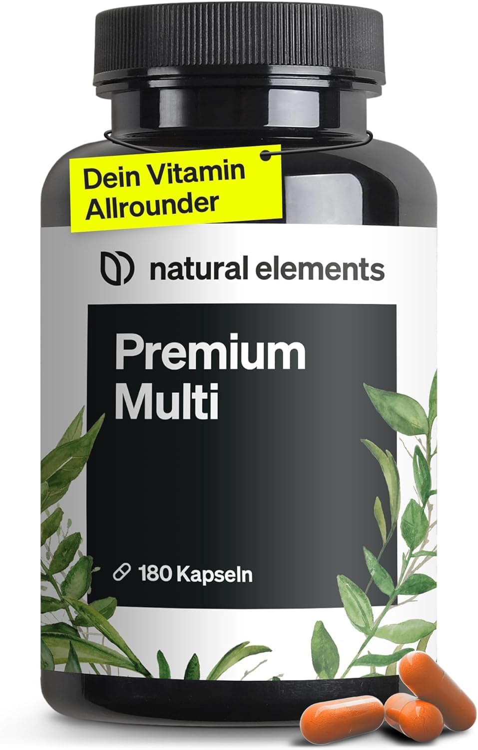 natural elements Premium Multivitamin 180 Kapseln 🎯