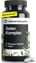 Thumbnail principal de natural elements Selen Komplex 365 Tabletten 200 µg Nahrungsergänzungsmittel 💊