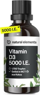 Thumbnail 6 de natural elements Vitamin D3 Tropfen 1000 I.E. – 50 ml 💊