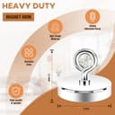 Thumbnail 4 de Neosmuk Magnet Stark, 140kg Groß Sehr Starker Magnet, Super Neodym Großer Magnets,Hochleistungsmagnet Ideal für Magnets Fischen.
Neosmuk Magnet Stark, 140kg Groß Sehr Starker…