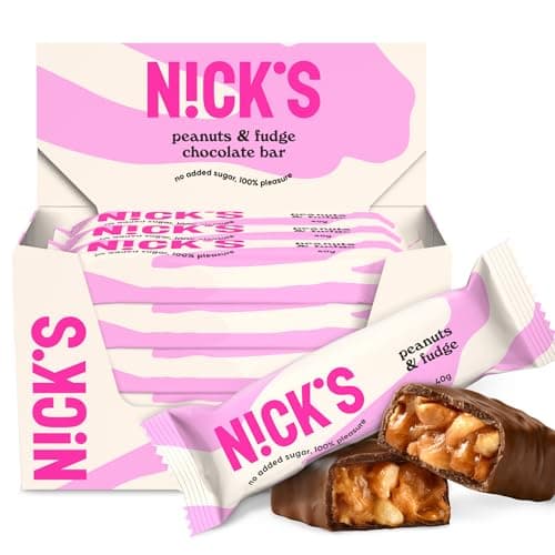 NICKS Keto Riegel Peanuts n Fudge — 15x40g 🍫